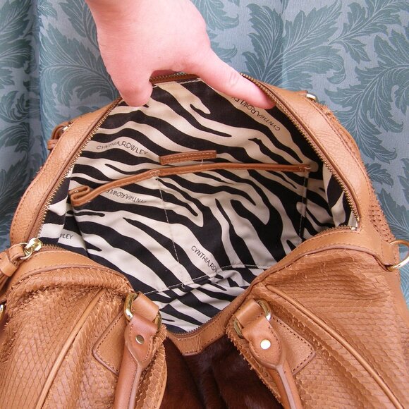 🤎 EUC Cynthia Rowley large Leather Bag - Picture 14 of 16